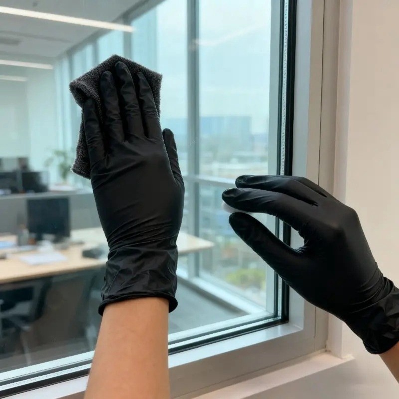 Latex Disposable Glove - 50PCS Food Grade Disposable Nitrile Gloves