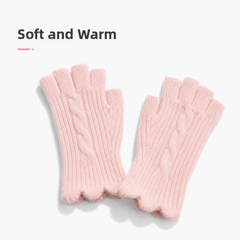 Women's Warmth Knitted Alpaca  - Wool Glove Lined 评论和价格