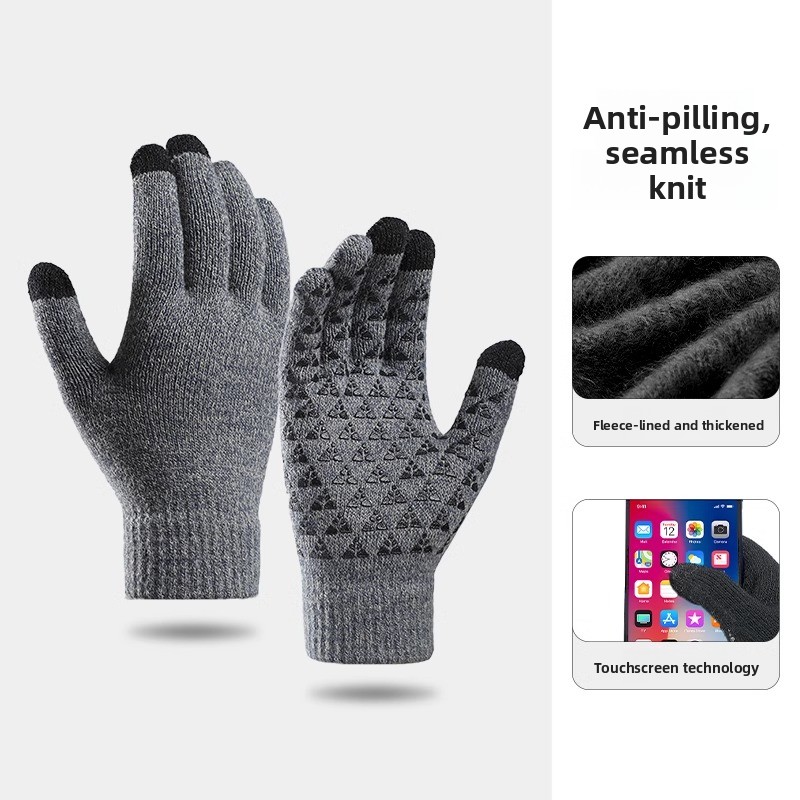 Unisex Outdoor Running Sports  - Wool Glove Lined 评论和价格
