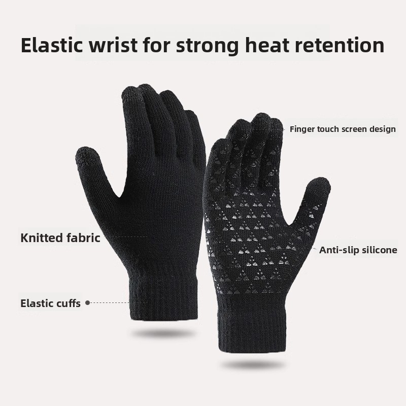 Unisex Outdoor Running Sports  - Wool Glove Lined 评论和价格