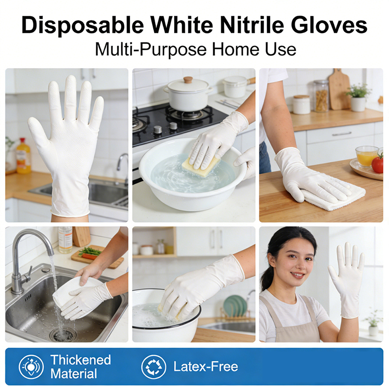 10/50/100/200/400PCS Nitrile D - Latex Disposable Glove 评论和价格