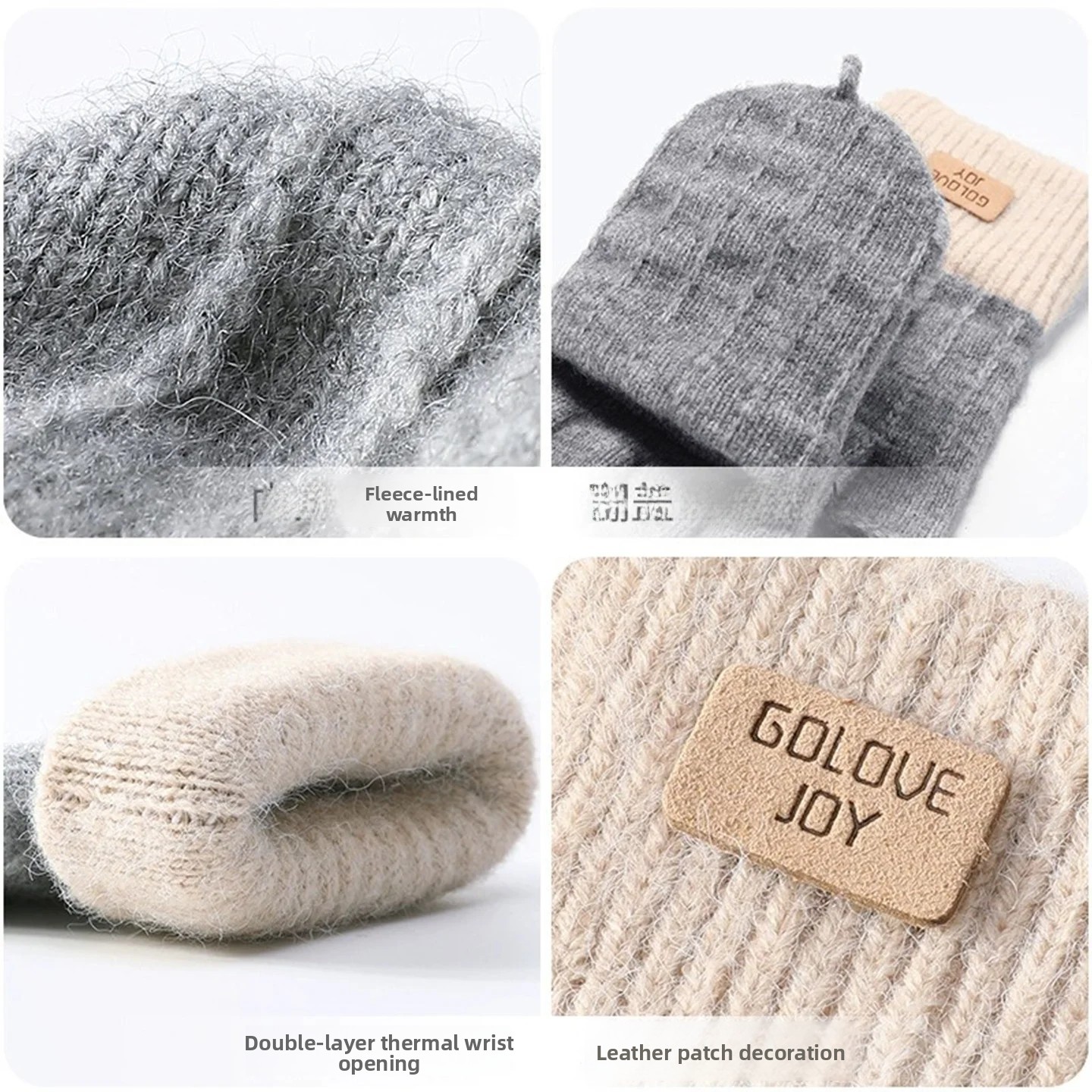 Women's Winter Fleece Lined Fl - Wool Glove Lined 评论和价格