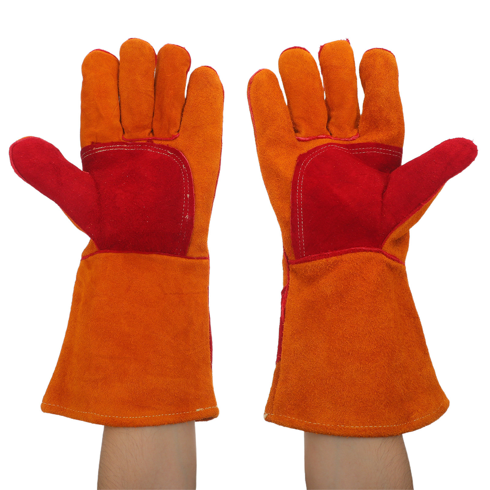 1Pair Electric Welding Gloves  - Heat Resistant Glove 评论和价格