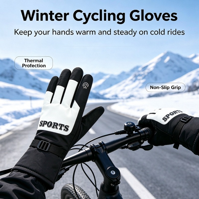 Winter Motorcycle Gloves Outdo - Ski Glove Waterproof 评论和价格